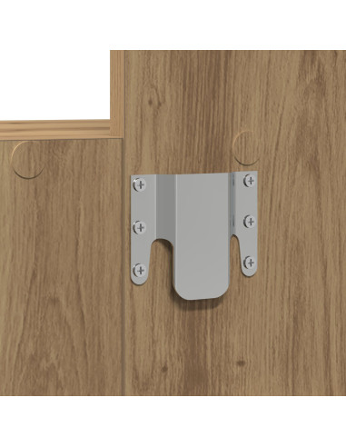 Tavolo da Trucco Marrone 60 x 40 x 70 cm Legno multistrato