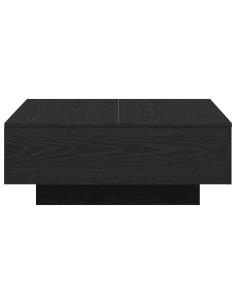 Tavolino da salotto Rovere Nero 80 x 80 x 31 cm 2