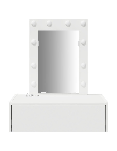 Tavolo da Trucco da Appendere  con Luci LED Bianche