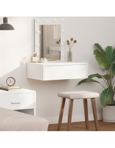 Tavolo da Trucco Bianco 60 x 40 x 70 cm Legno multistrato