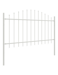 Recinzione per Giardino 4 pcs Bianco 170 x 140 cm 2
