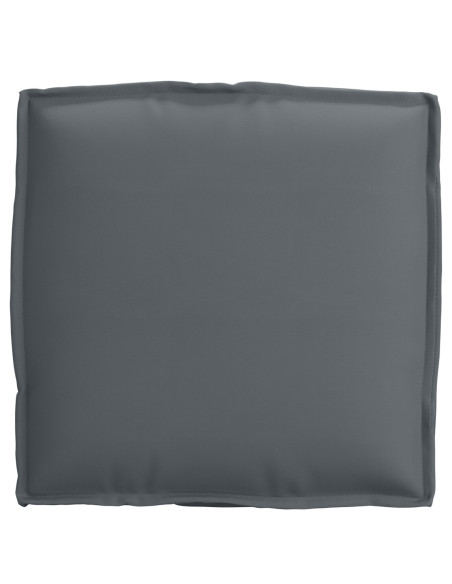 Cuscini per pallet  per seduta 4 pz antracite 40x40x8 cm tessuto Oxford