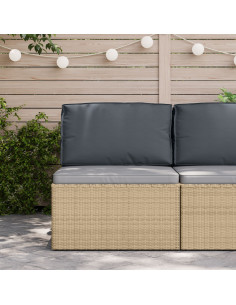 Cuscino Antracite 70 x 40 x 12 cm Tessuto Oxford 2