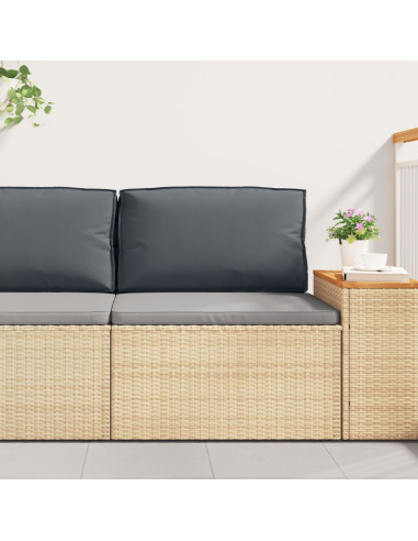 Cuscino Antracite 70 x 40 x 12 cm Tessuto Oxford