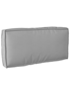 Cuscino Grigio 80 x 40 x 12 cm Tessuto Oxford 2