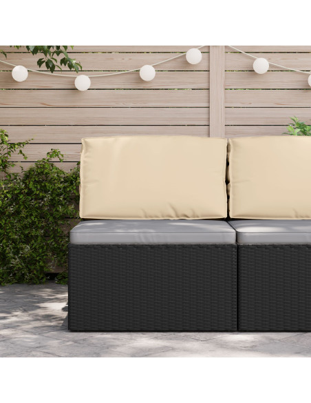 Cuscino Pallet  per Schienale Beige 80x40x12 cm