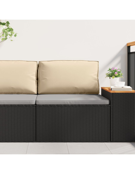 Cuscino Pallet  per Schienale Beige 80x40x12 cm