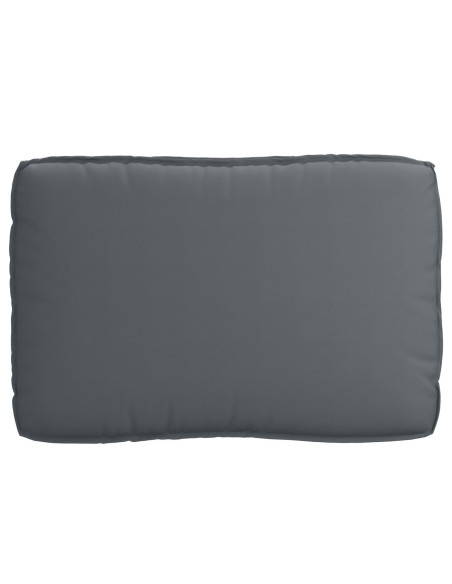 Cuscino per pallet  Antracite 120x80x12 cm Tessuto Oxford