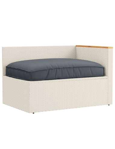 Cuscino Antracite 120 x 80 x 12 cm Tessuto Oxford