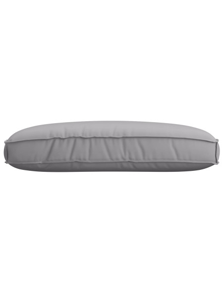 Cuscino per Pallet  per Seduta Grigio 120x80x12 cm Tessuto Oxford