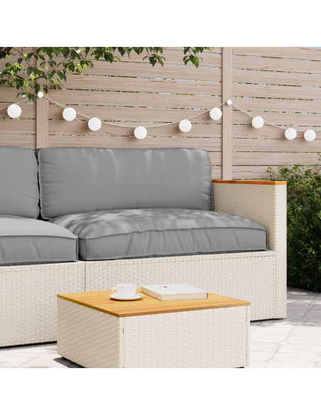 Cuscino per Pallet  per Seduta Grigio 120x80x12 cm Tessuto Oxford
