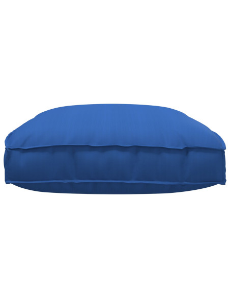 Cuscino per Pallet  per Seduta Blu Reale 120x80x12 cm Tessuto Oxford