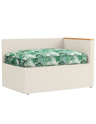 Cuscino Foglia Motivo Foglia 120 x 80 x 12 cm Tessuto Oxford