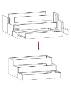 Vaso da giardino Ruggine 90 x 90 x 35 cm 2