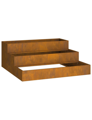 Vaso da giardino Ruggine 90 x 90 x 35 cm