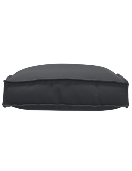 Cuscini per pallet  per seduta 2 pz neri 40x40x8 cm tessuto Oxford