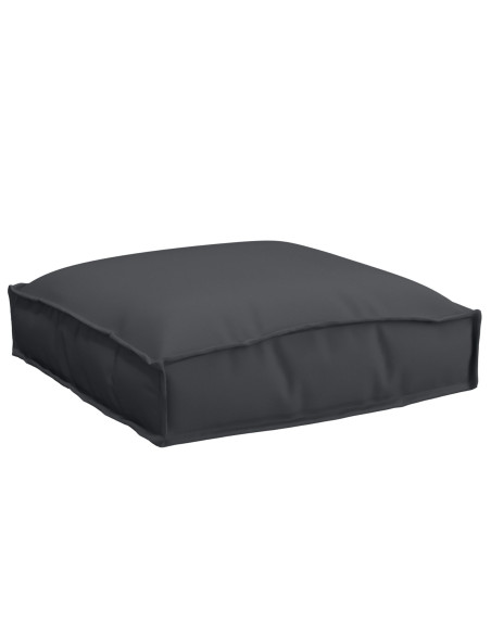 Cuscini per pallet  per seduta 2 pz neri 40x40x8 cm tessuto Oxford