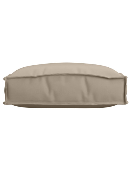 Cuscini per pallet  per seduta 2 pz Tortora 40x40x8 cm Tessuto Oxford
