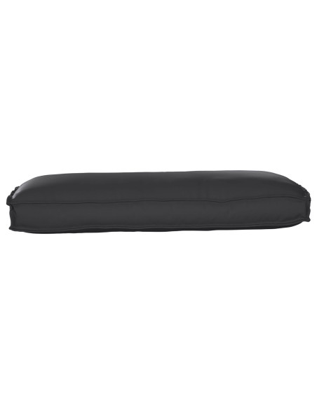 Cuscino da esterno  Nero Poliestere 120 x 12 x 50 cm Cuscino
