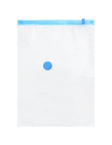 Sacchetti per Stoccaggio 5 pcs Trasparente e Blu 80 x 60 cm