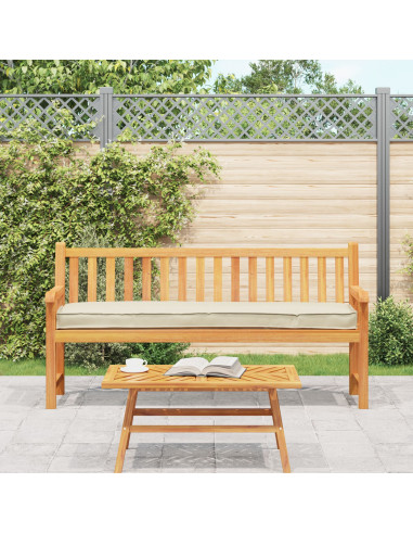 Set di Cuscini per Pallet 2 pcs Crema 200 x 40 x 8 cm