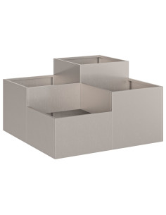 Vaso da giardino Ruggine 100 x 100 x 48 cm 2