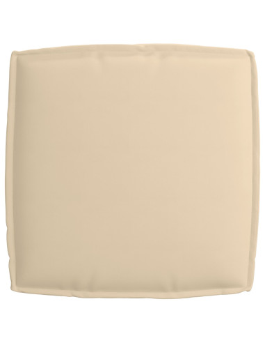 Cuscino Beige 60 x 60 x 12 cm Tessuto Oxford
