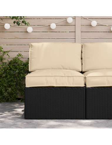 Cuscino Beige 60 x 60 x 12 cm Tessuto Oxford