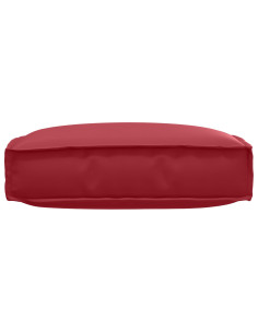 Cuscino Rosso Vino 60 x 60 x 12 cm Tessuto Oxford 2
