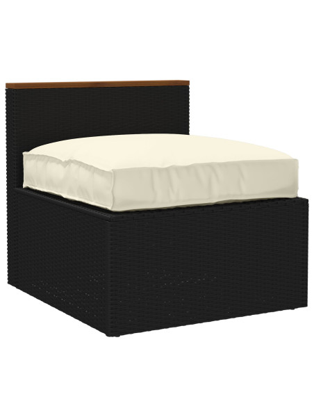 Cuscino per pallet  panna 80x80x12 cm in tessuto Oxford