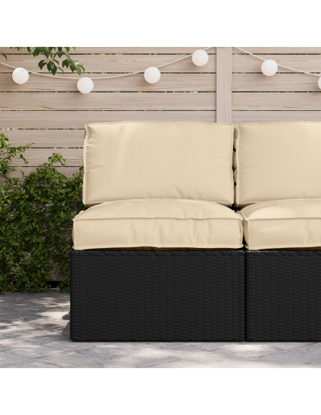 Cuscino per pallet  per seduta beige 80x80x12 cm in tessuto Oxford
