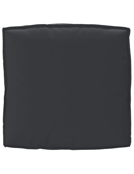 Cuscino da pallet  per seduta nero 80x80x12 cm tessuto Oxford