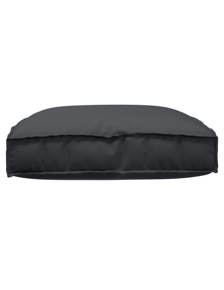Cuscino da pallet  per seduta nero 80x80x12 cm tessuto Oxford