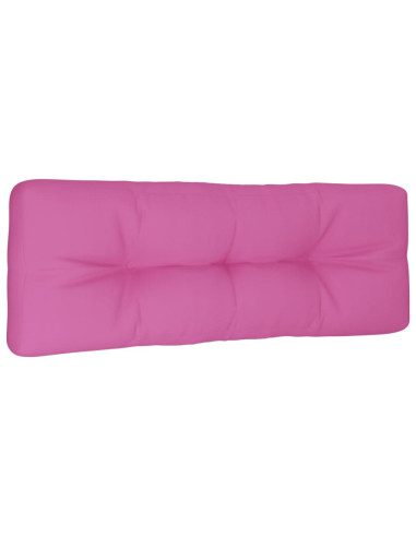 Cuscino per Pallet Rosa 120x40x12 cm in Tessuto