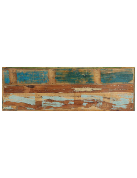 Panca  110x35x40 cm Legno massello recuperato