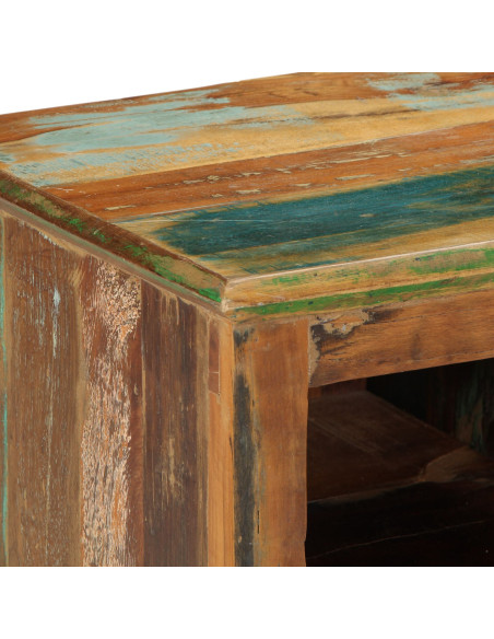 Panca  110x35x40 cm Legno massello recuperato