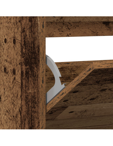 Mobile per scarpe con porta Legno vecchio 80 x 21 x 87,5 cm