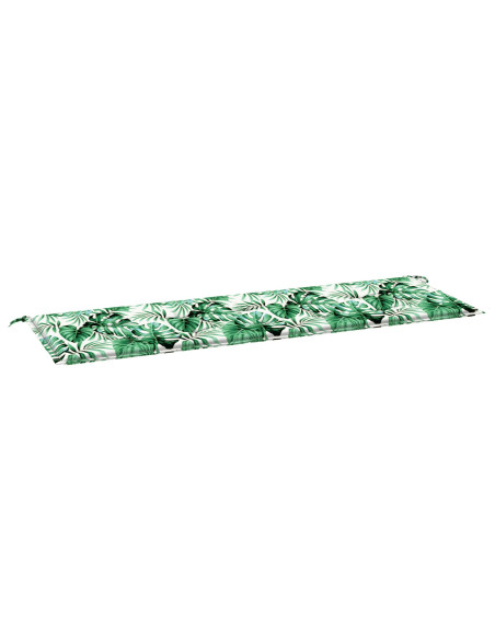 Cuscino  Verde Tessuto Oxford, Fibra di Schiuma 150 x 50 x 4 cm