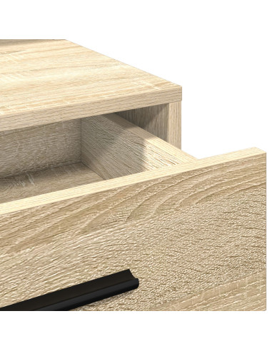 Tavolo da Trucco con cassetto Rovere Sonoma 79 x 41 x 135 cm