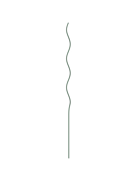 Supporti per Piante a Spirale 5 pz 110 cm in Acciaio