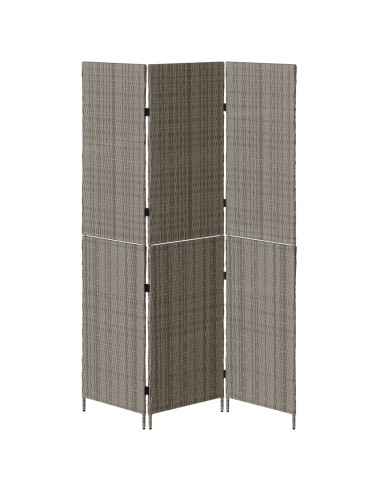 Divider per stanze Grigio 146 x 180 cm polyrattan