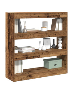 Armadio per Libri Legno vecchio 100 x 30 x 103 cm