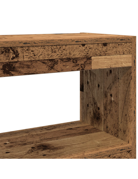 Mobile Libreria/Divisore - Legno rustico - 100x30x103cm - Legno ingegnerizzato
