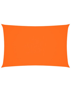 Parasole a Vela Oxford Rettangolare 2x5 m Arancione 2