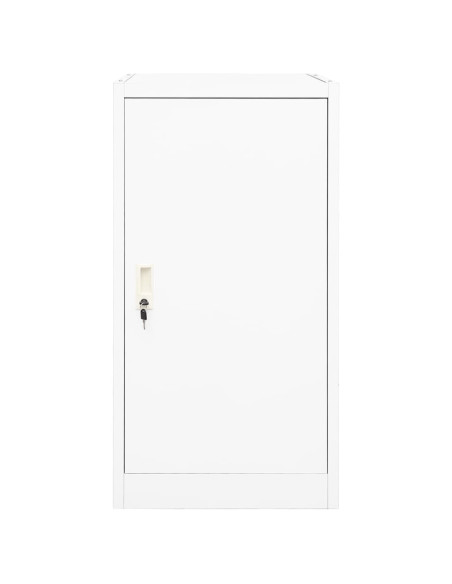Armadio Porta Sella Bianco 53x53x105 cm in Acciaio