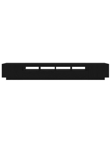 Set mobile TV 3 pcs Nero 260 x 35 x 40 cm Legno multistrato