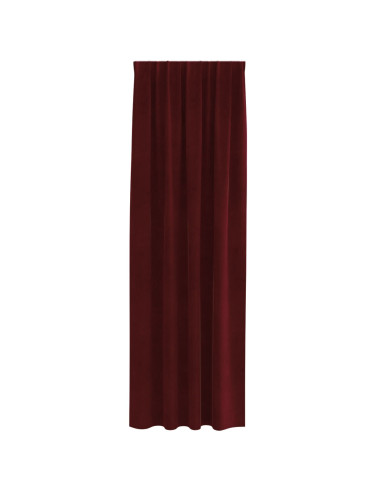 Tende oscuranti 2 pcs Rosso Vino 140 x 260 cm Velluto
