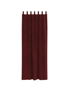 Tende oscuranti 2 pcs Rosso Vino 140 x 260 cm Velluto