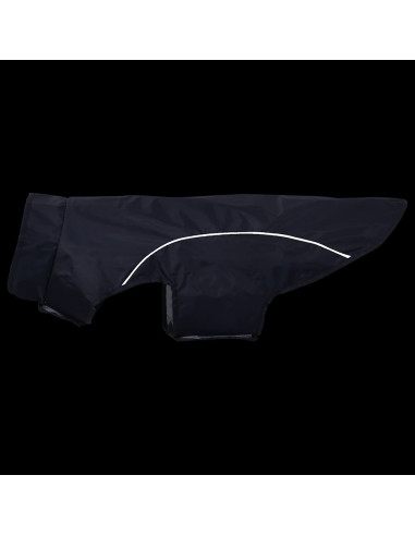 Impermeabile per Cani con Strisce Riflettenti Poliestere L