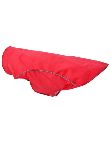 Impermeabile per Cani con Strisce Riflettenti Poliestere XL